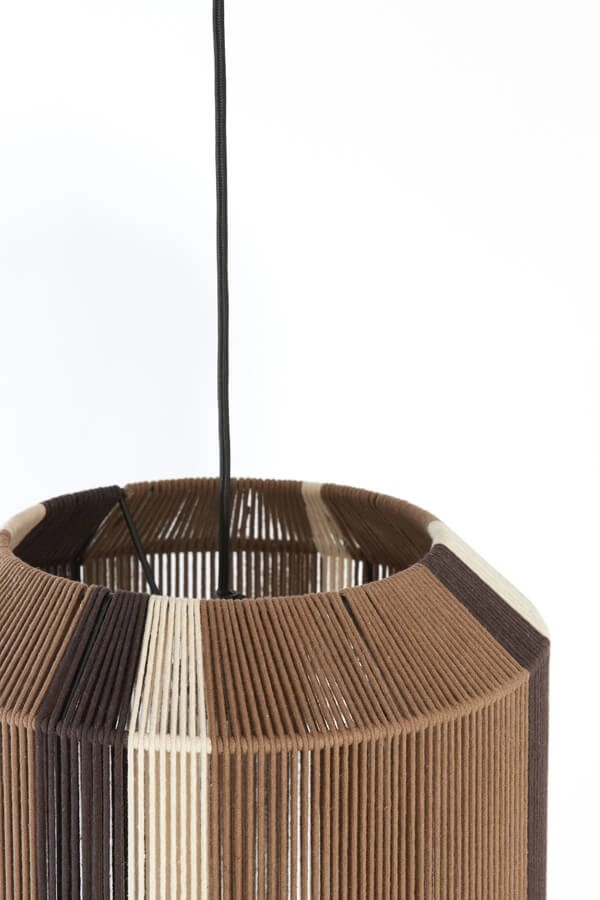 Pendant lamp Kozana brown Ø 36cm Light & Living 8717807758783
