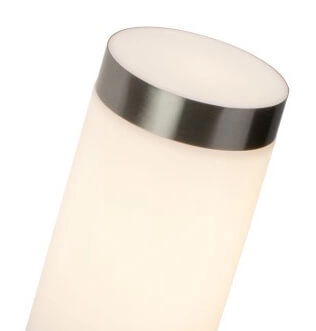 Stainless steel wall lamp Chorus with sensor Brilliant 4004353031427