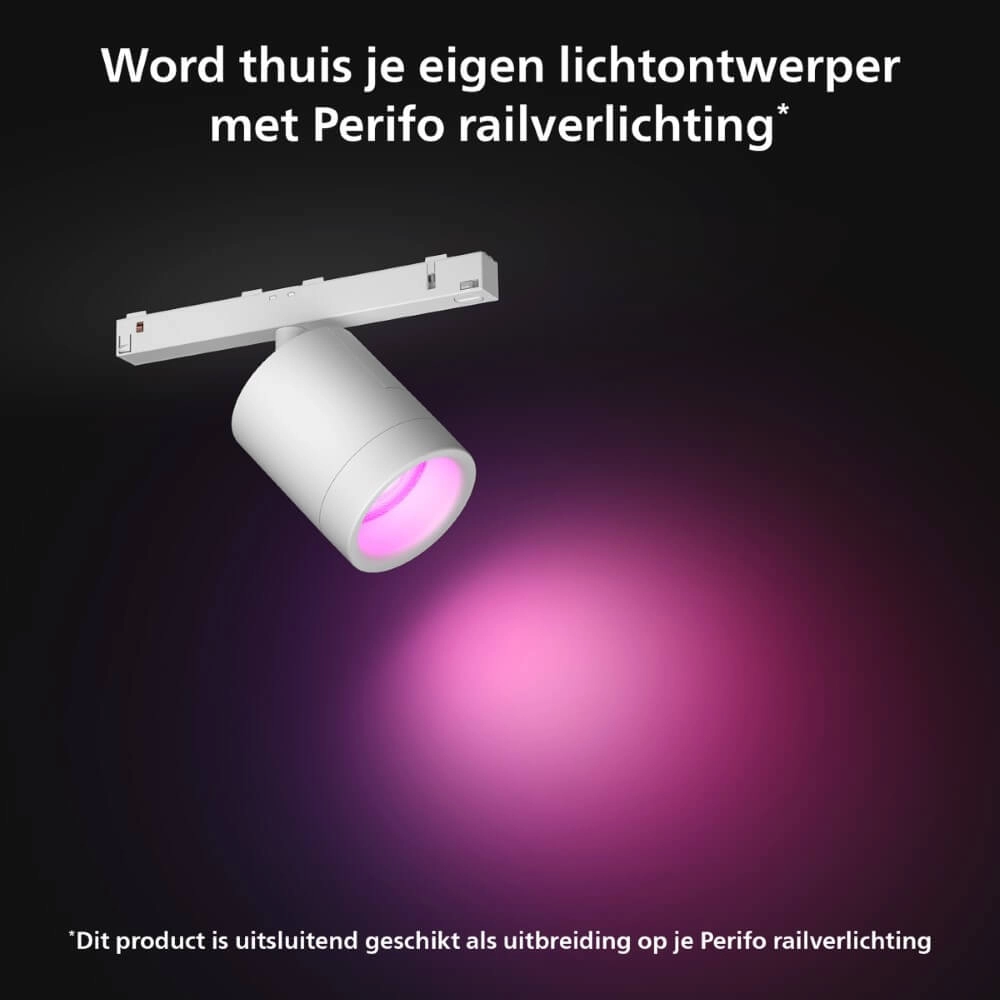 Hue Perifo - White and color extension spot white Philips 8719514407466