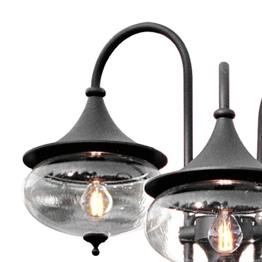 Lantern lamp Libra 3-light black KonstSmide 7318306217507