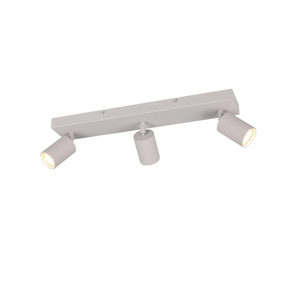 Surface-mounted spot Soka 3-light grey