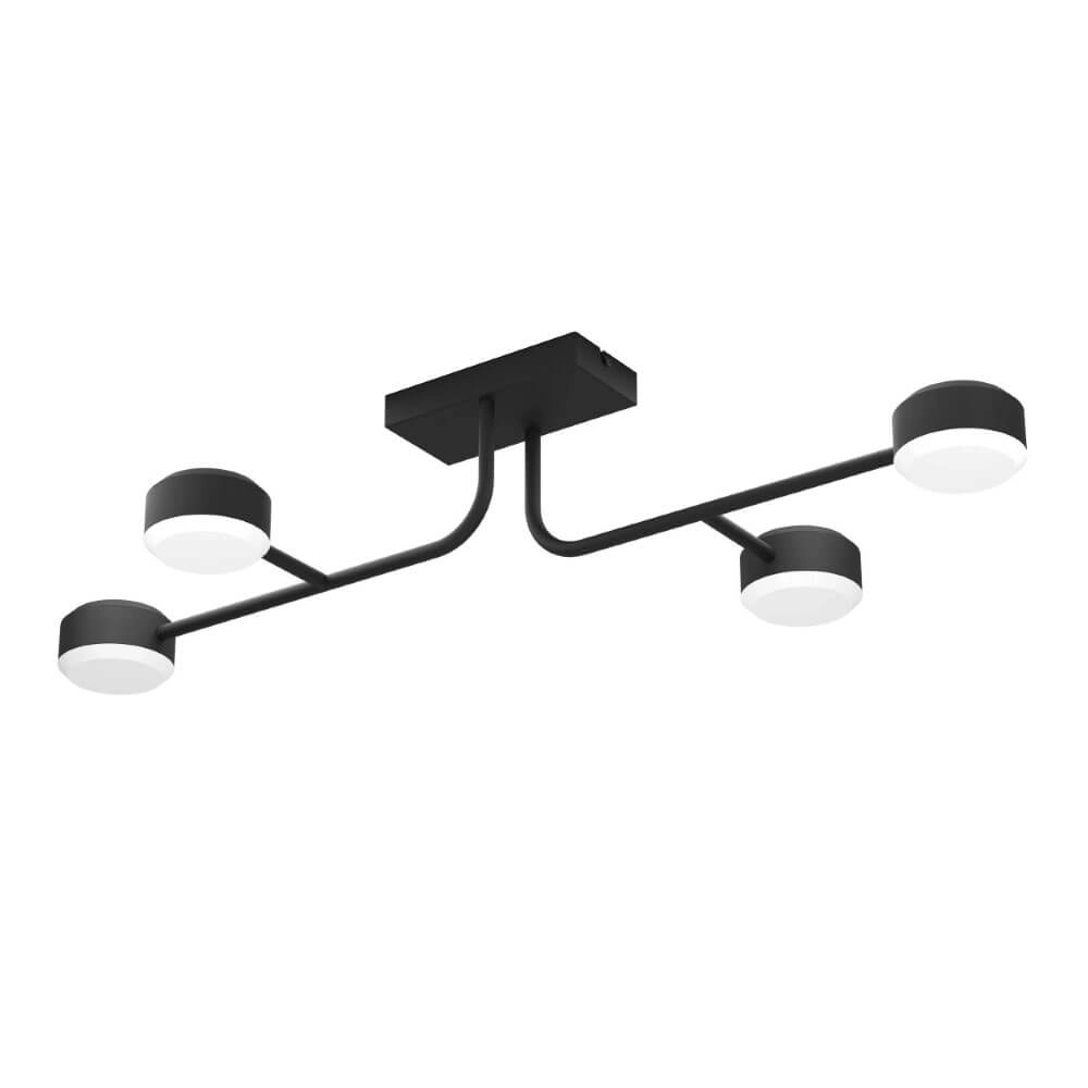 LED ceiling lamp Clavellina black