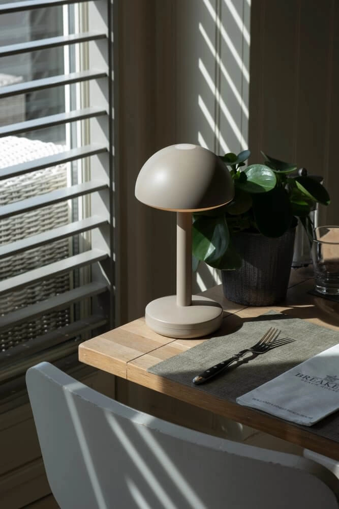 Rechargeable table lamp Bug Beige Humble 7446023313322