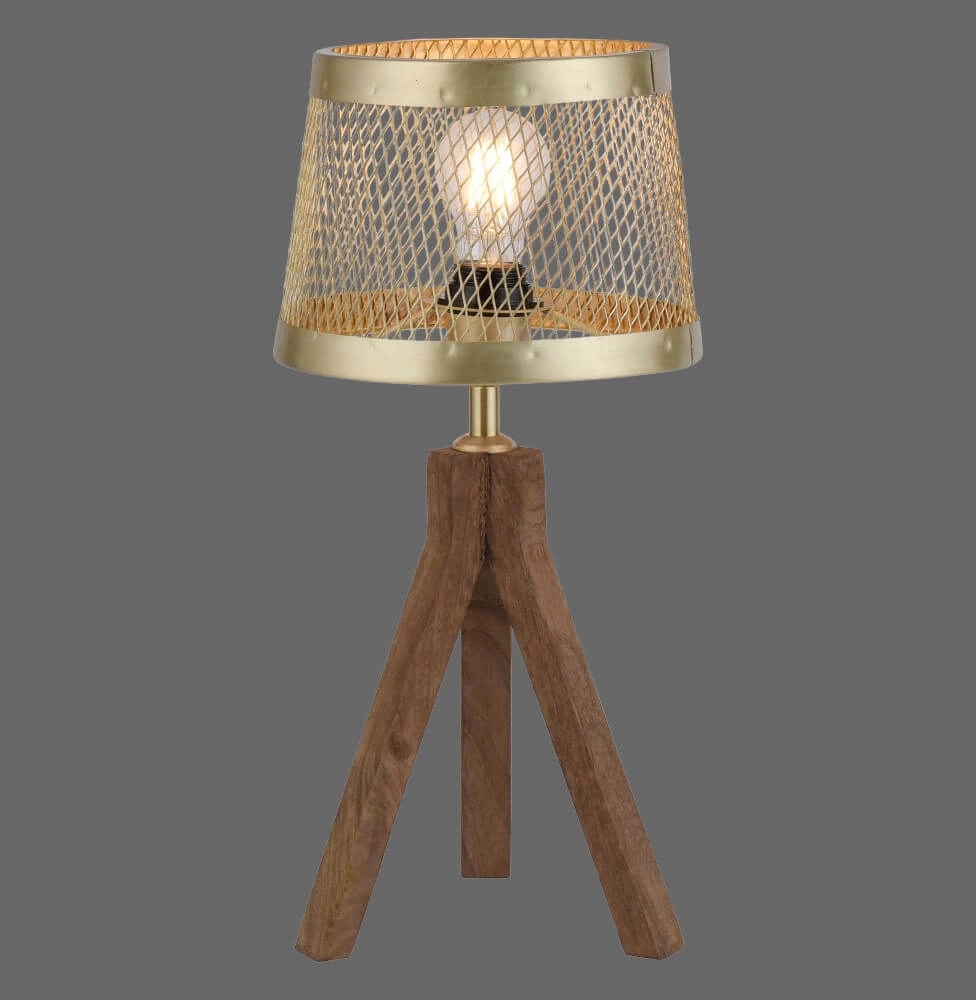 Table lamp Frederik brass Just Light 4043689976170