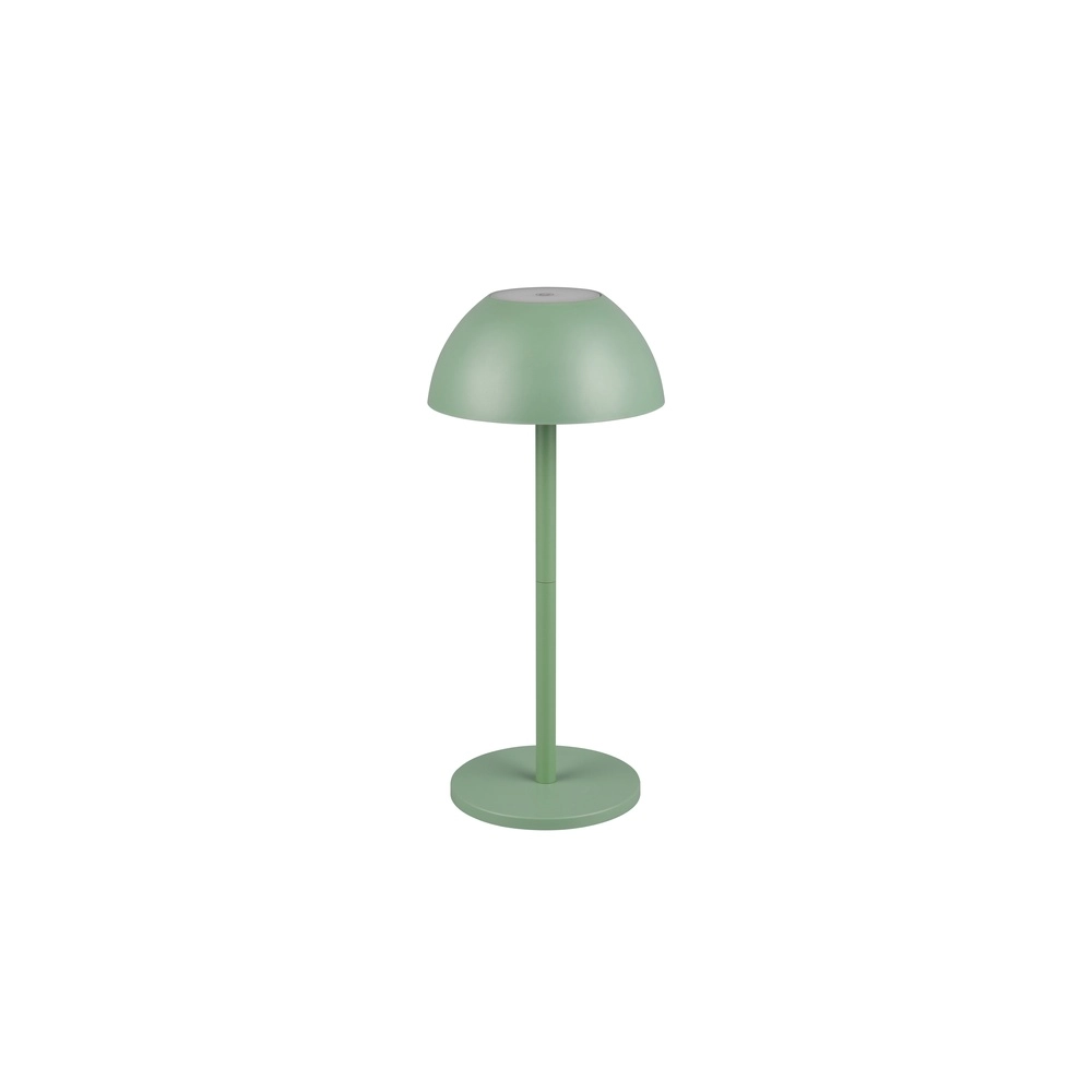 Table lamp Ricardo pistachio green Ø 13,5cm Trio 4017807601800