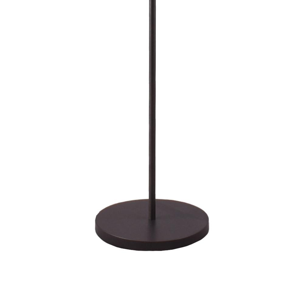 Design floor lamp Scala black with nickel Ø 20cm Masterlight 8718121334363