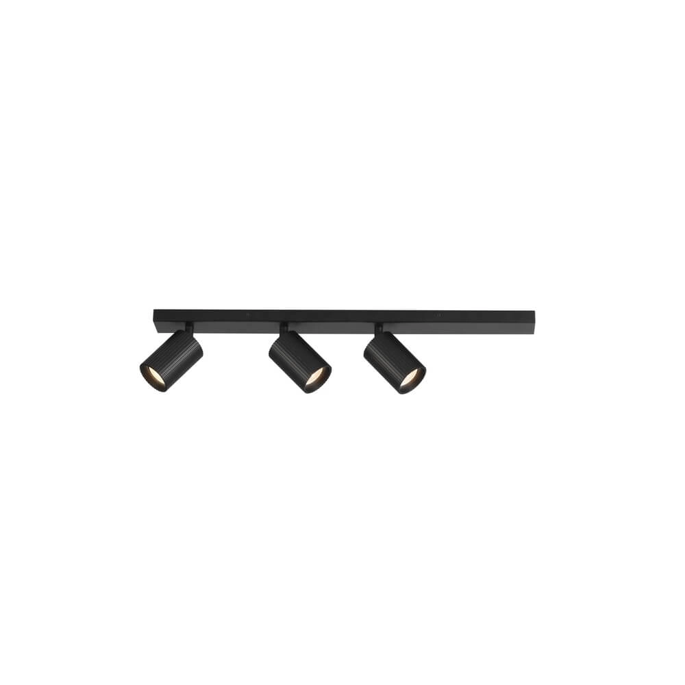 Ceiling spotlight Onis 3-light - black Lyora 4255805302323