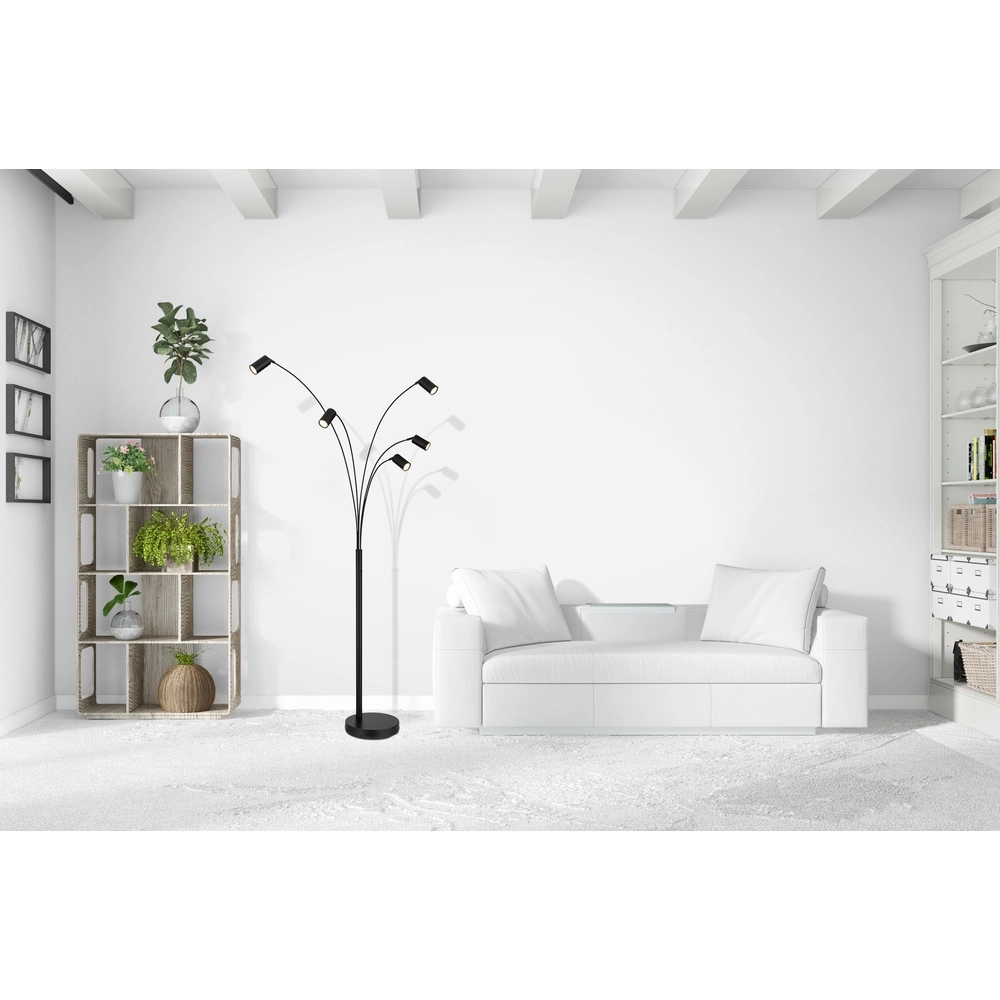 Floor lamp Robby Black Globo 9007371468782