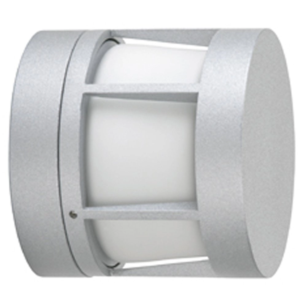 Small outdoor wall light Jail 14cm - grey