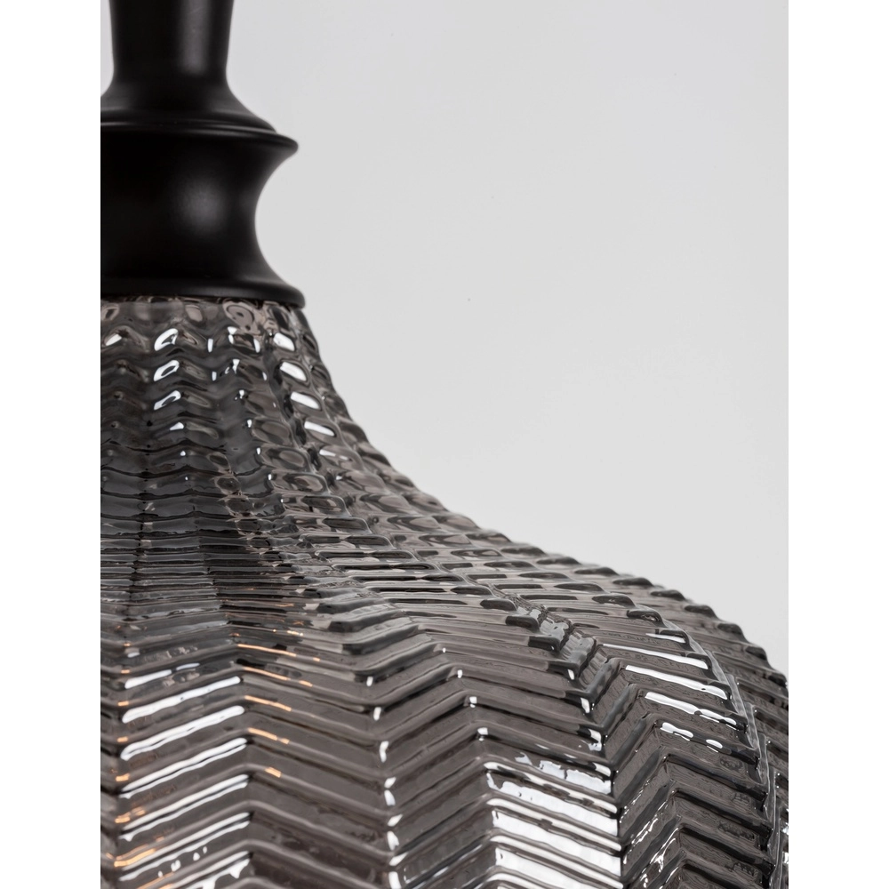 Pendant lamp Loni smoke glass Lyora 5212017423054