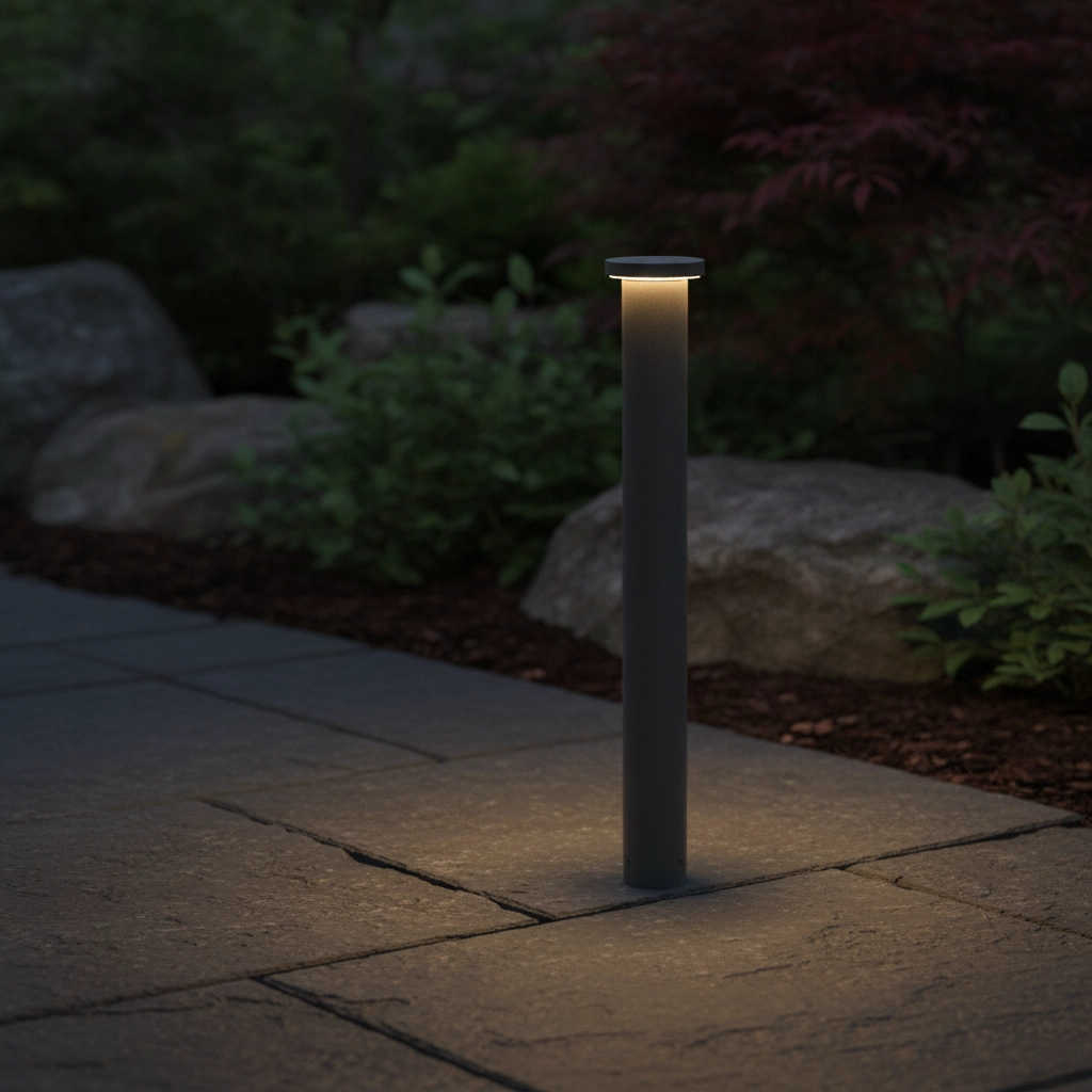 Modern path lighting Bast dark grey 65cm - 2700K