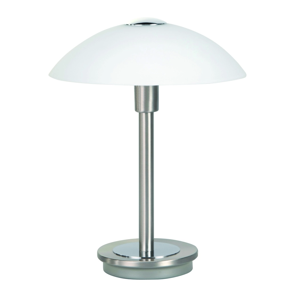 Classic table lamp Touch nickel Ø 20cm