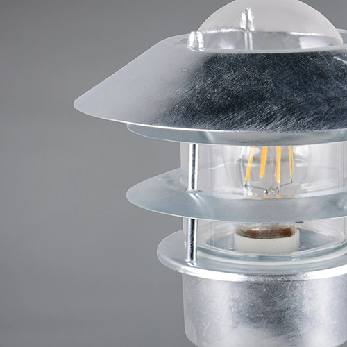 Garden lamp 100cm Ruvuma zinc grey Trio 4017807687736