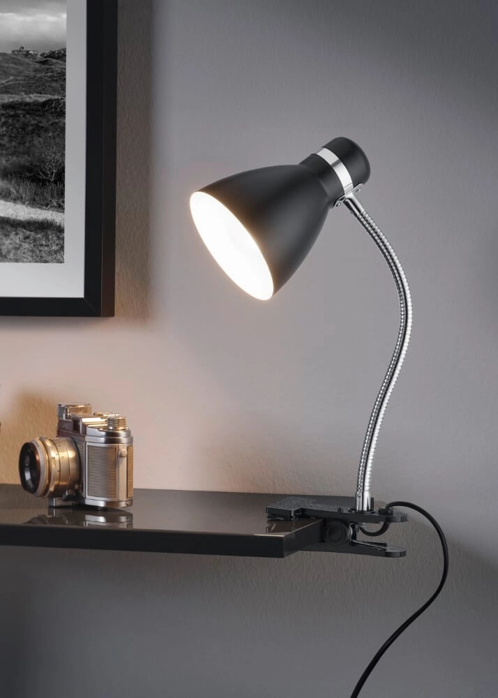 Clamp lamp Harvey black Trio 4017807575095