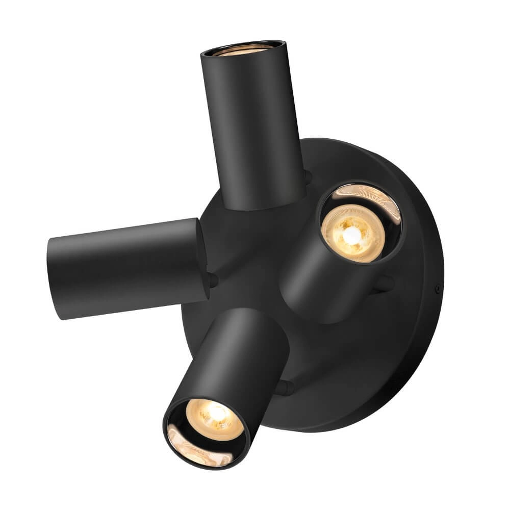 4-light surface-mounted spot Asto Tube black - 4x GU10 SLV 4024163266116