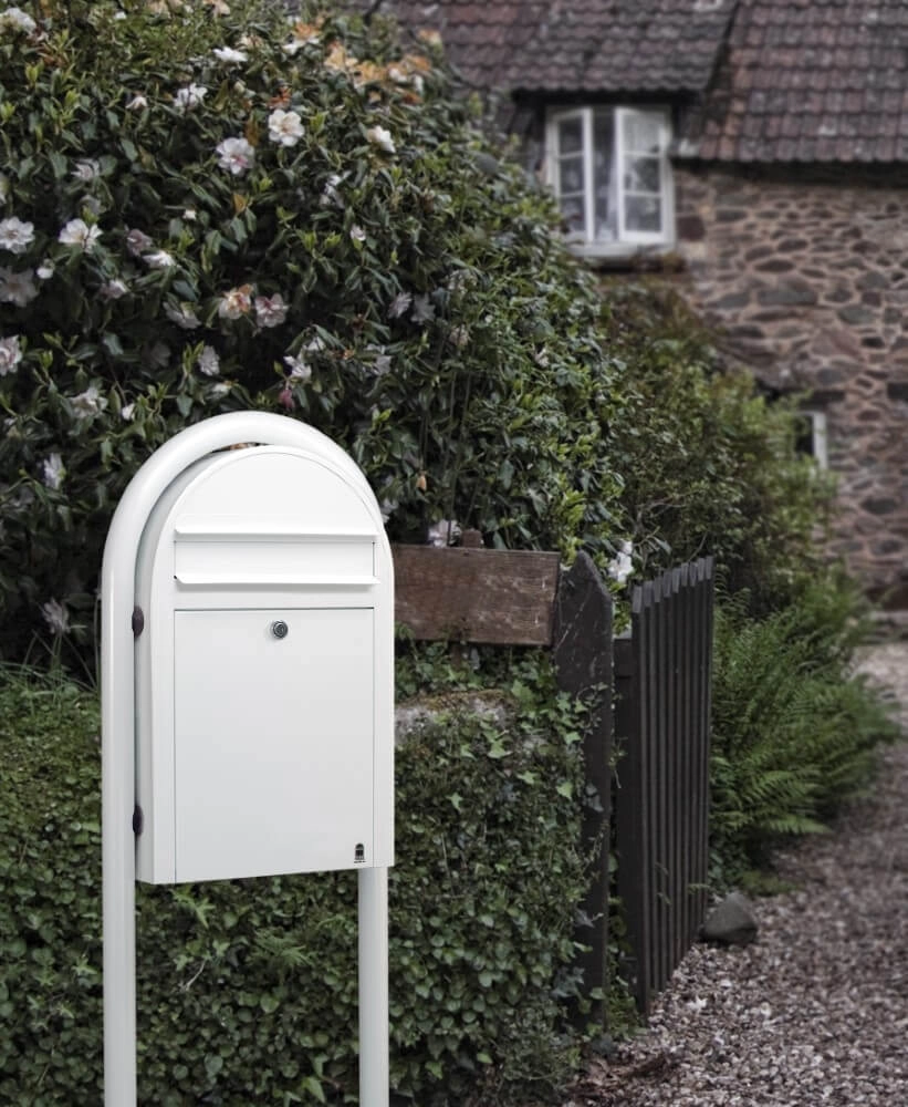 Mailbox Classic S 9016 White Bobi 6417237039071