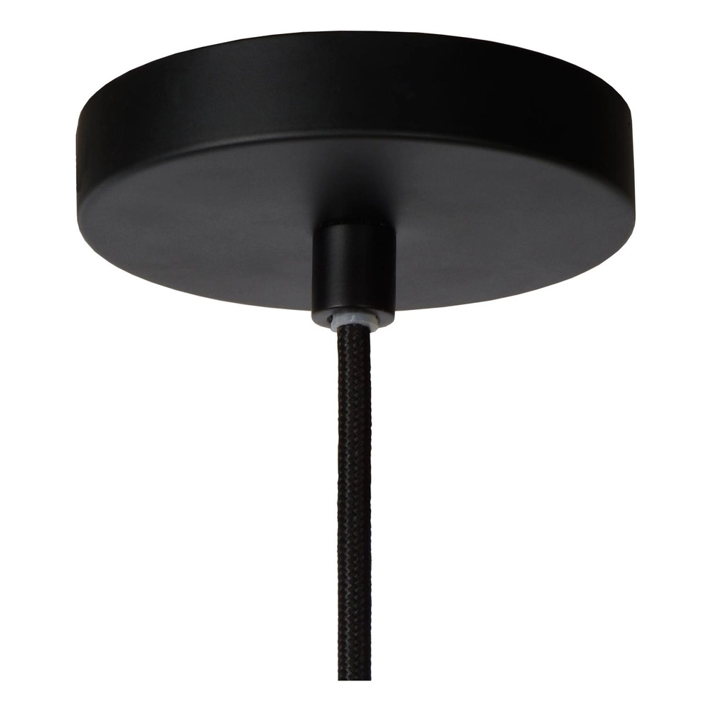 Pendant lamp Tycho Black Lucide 5411212450951