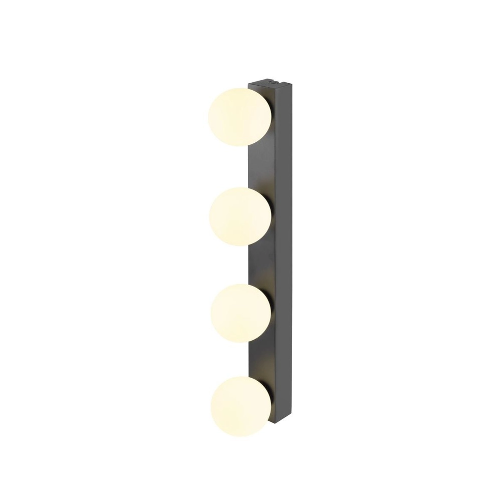 Wall lamp Sun Mirror 3-light black