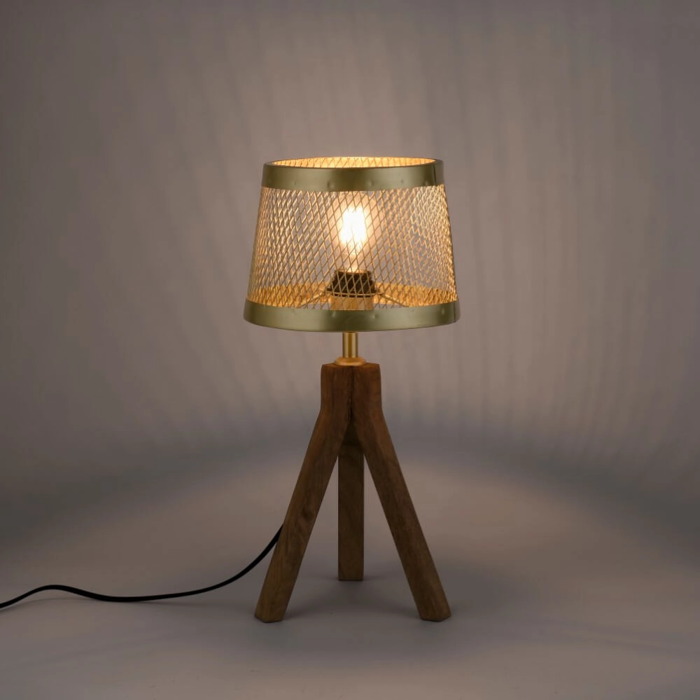 Table lamp Frederik brass Just Light 4043689976170