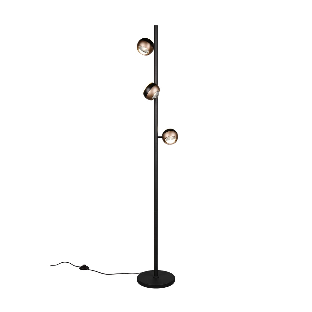 Design floor lamp Orbit Black Trio 4017807619065