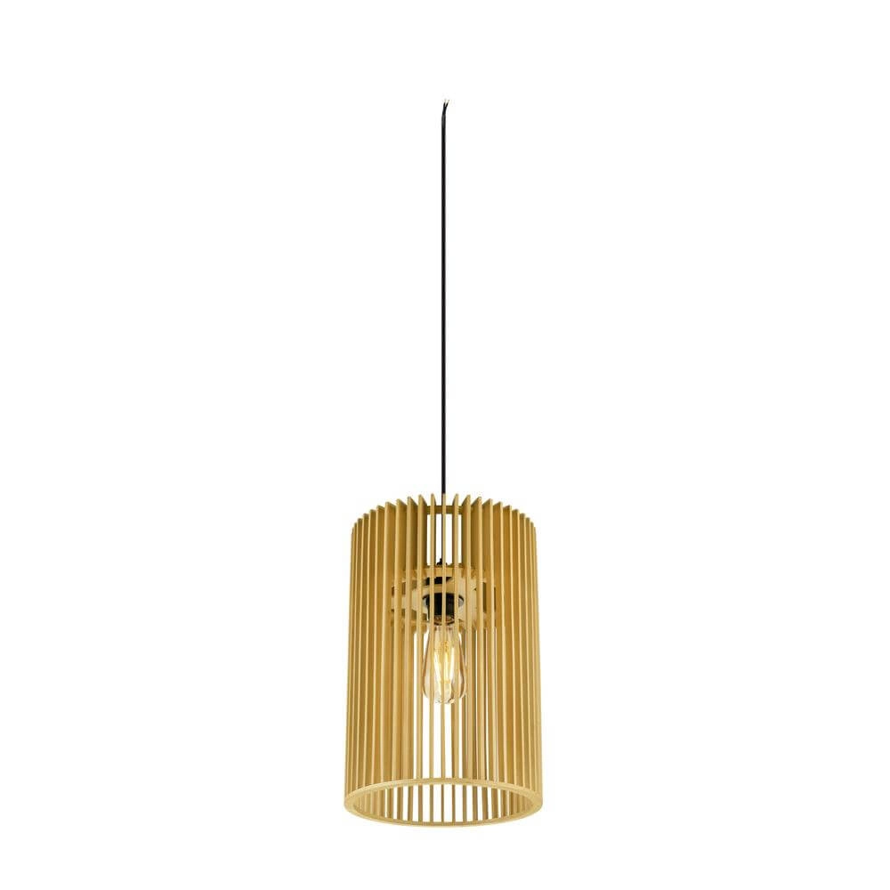 Pendant lamp Wud PD cylinder Ø 25cm