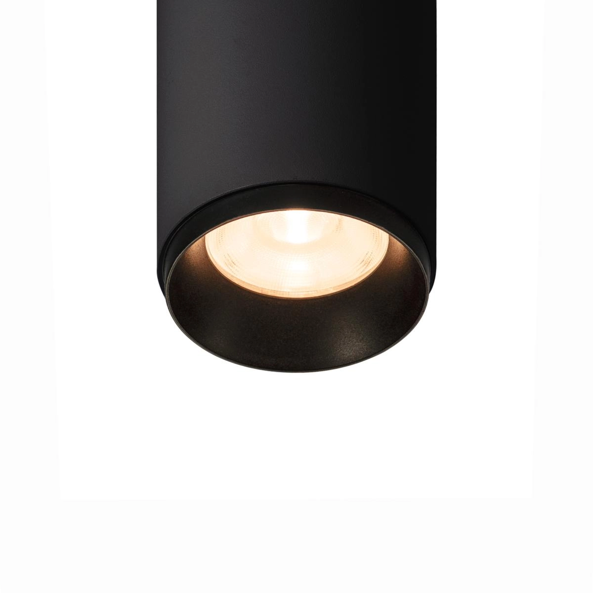 Surface-mounted spot Numinos S Dali black 2700K - 36deg SLV 4024163245371