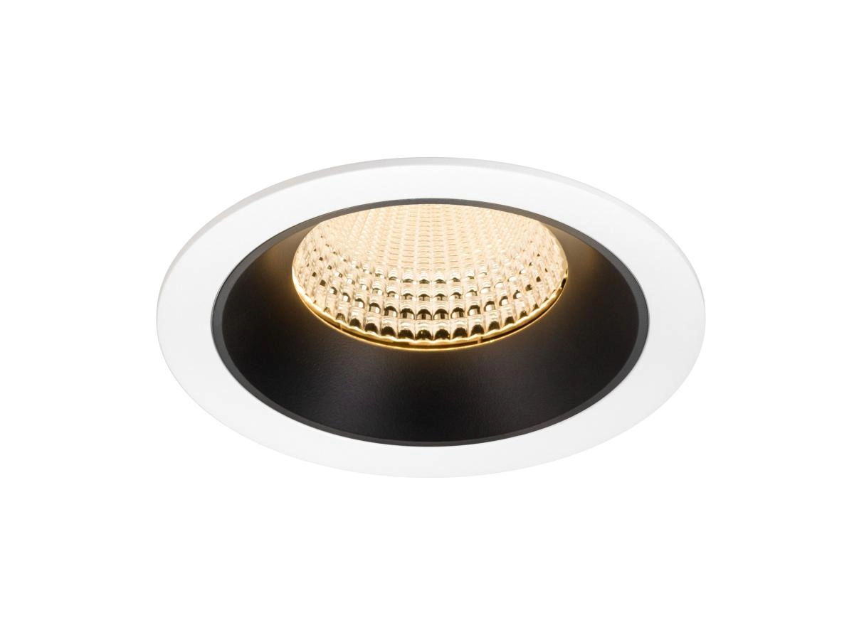 Recessed spotlight Numinos XL white/black 2700K - 55deg