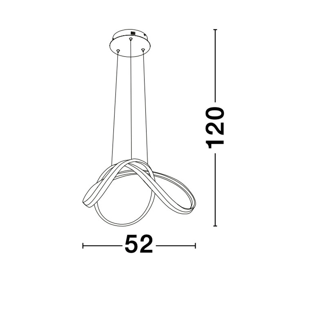 Design pendant lamp Truno black Lyora 5212017424242