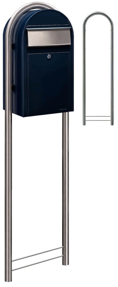 Mailbox Grande 5004 i Black blue Bobi 6417237033291