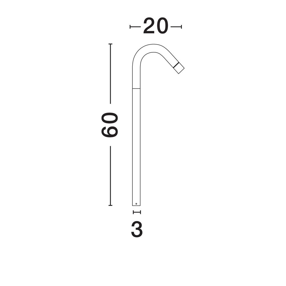 Design path lighting Gream 60cm Lyora 5212017453921
