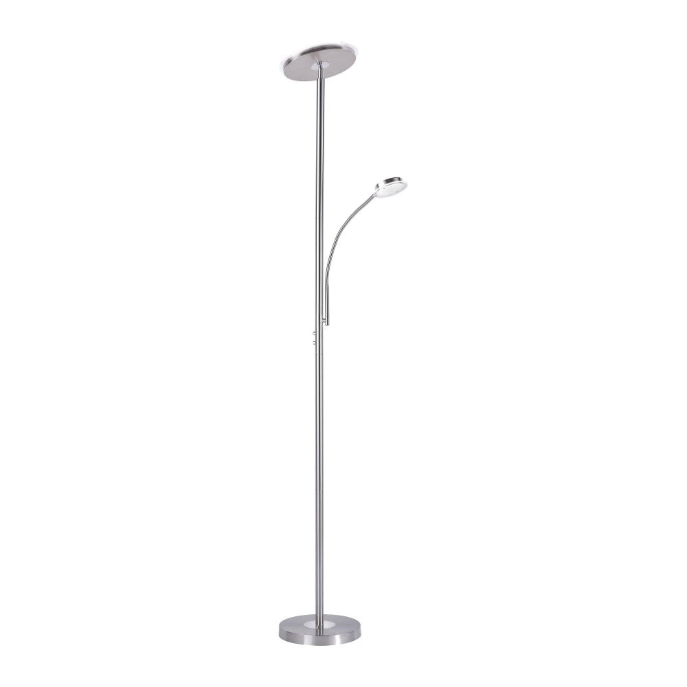 Design reading lamp Hans Round gray Just Light 4043689946852