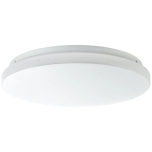White ceiling lamp Farica Starry 29.5cm with star effect