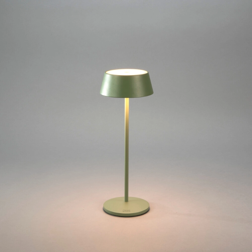 Rechargeable table lamp Menton mint green KonstSmide 7318307839630