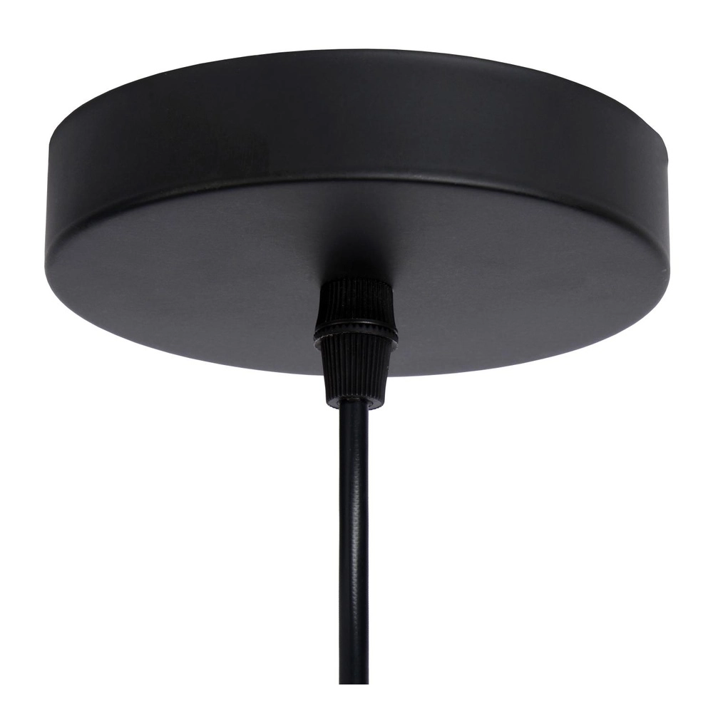 Mesh pendant lamp Mesh Ø 22cm black Lucide 5411212430380