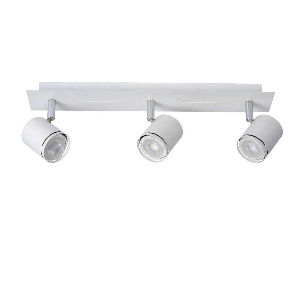 Ceiling spotlight Rilou 3-light dimmable white