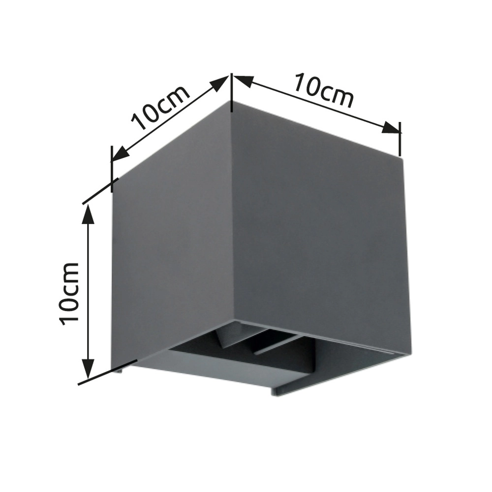 Surface-mounted spot Veronika anthracite Globo 9007371428137