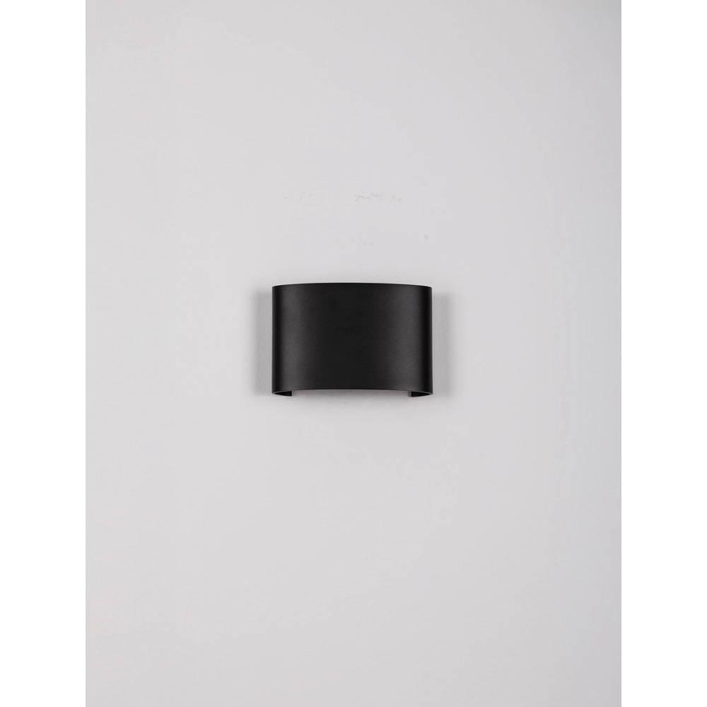 Oval wall lamp Duomo anthracite Lyora 5212017481641