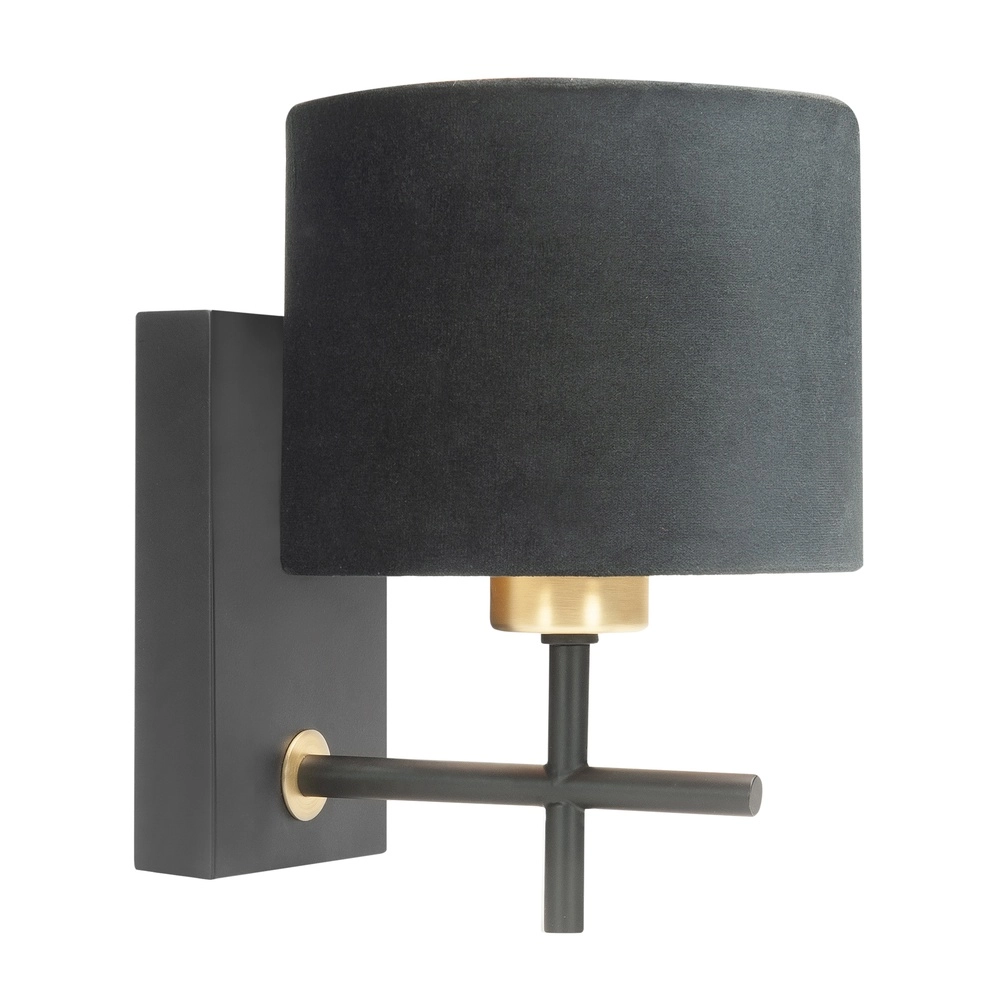 Wall lamp Torcia black
