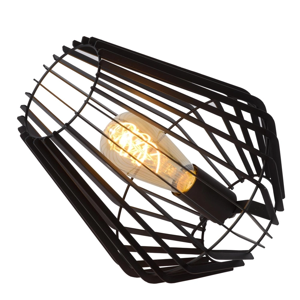 Table lamp Reda Black Lucide 5411212782496