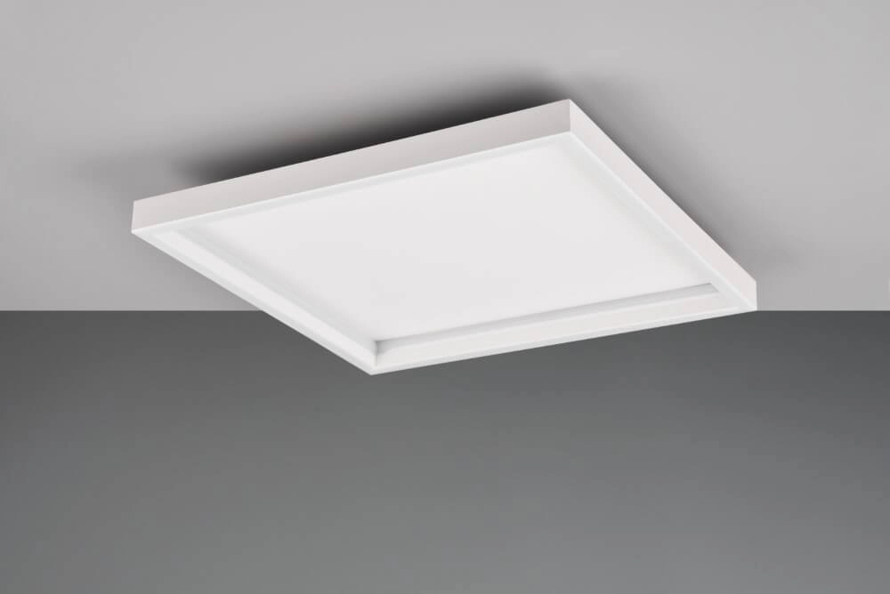 Square white ceiling lamp Rotonda Trio 4017807577624