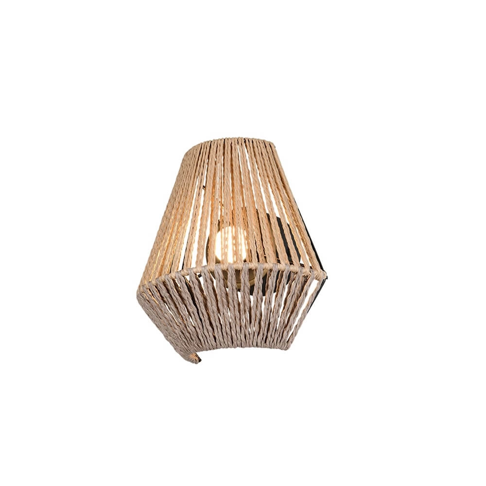 Rattan wall lamp Lira Rechargeable Trio 4017807643183