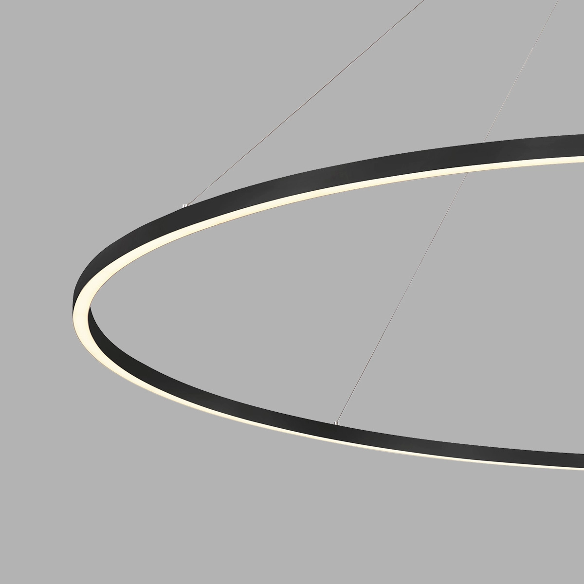 Design pendant lamp Compass Ø 200cm black Lyora 5053423308074