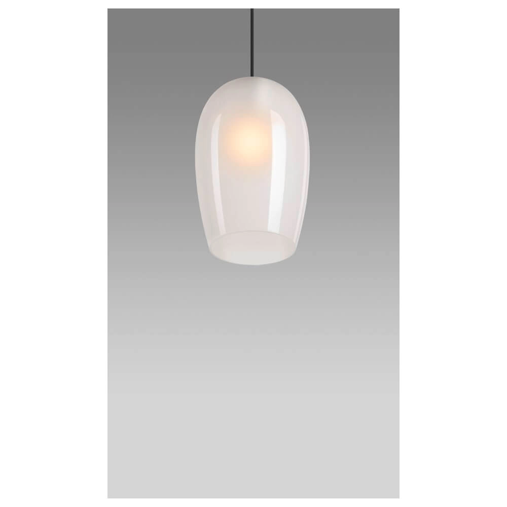 Glass pendant lamp Pantilo white glass - Ø 18cm SLV 4024163266383