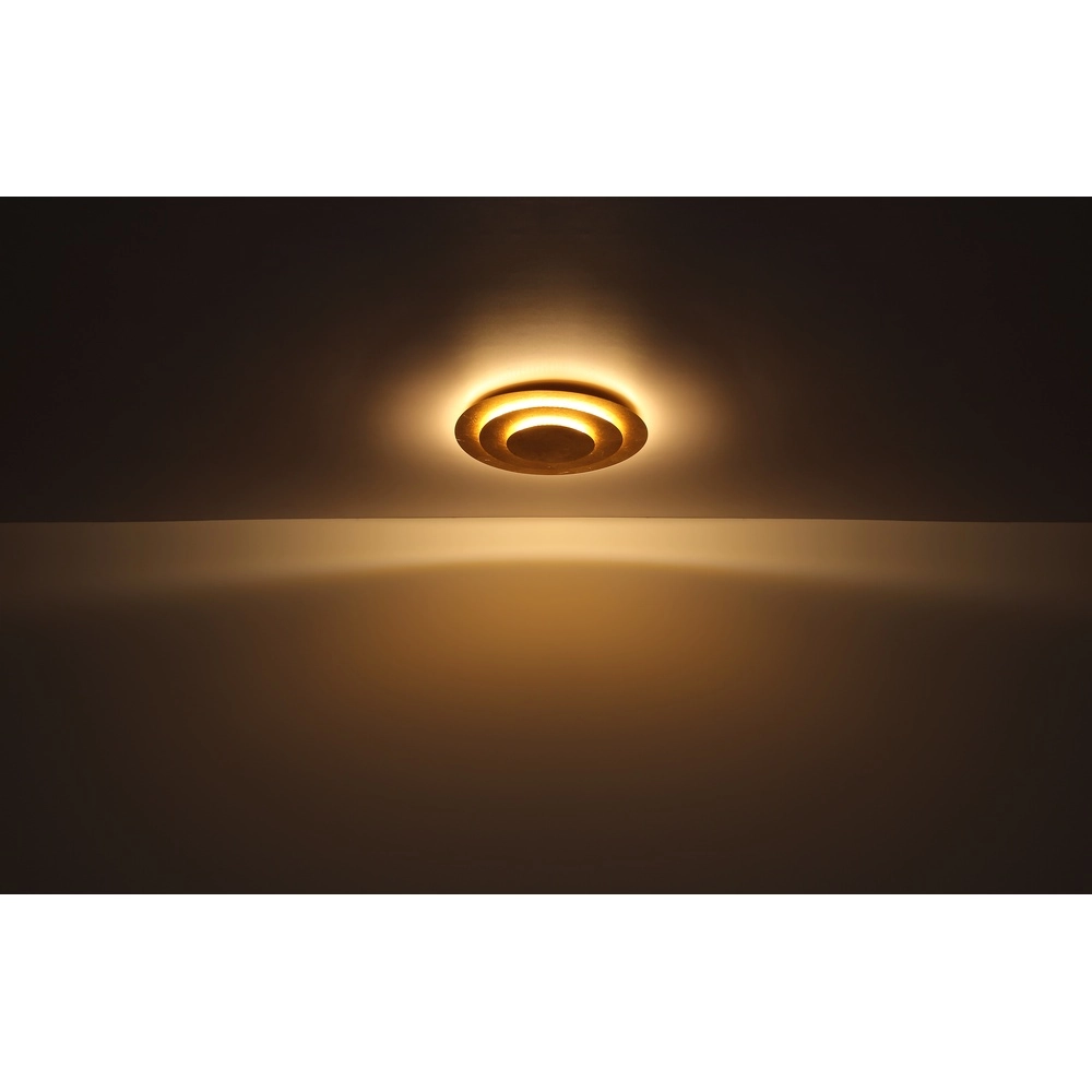 Golden ceiling lamp Heda Ø 18cm Globo 9007371458523