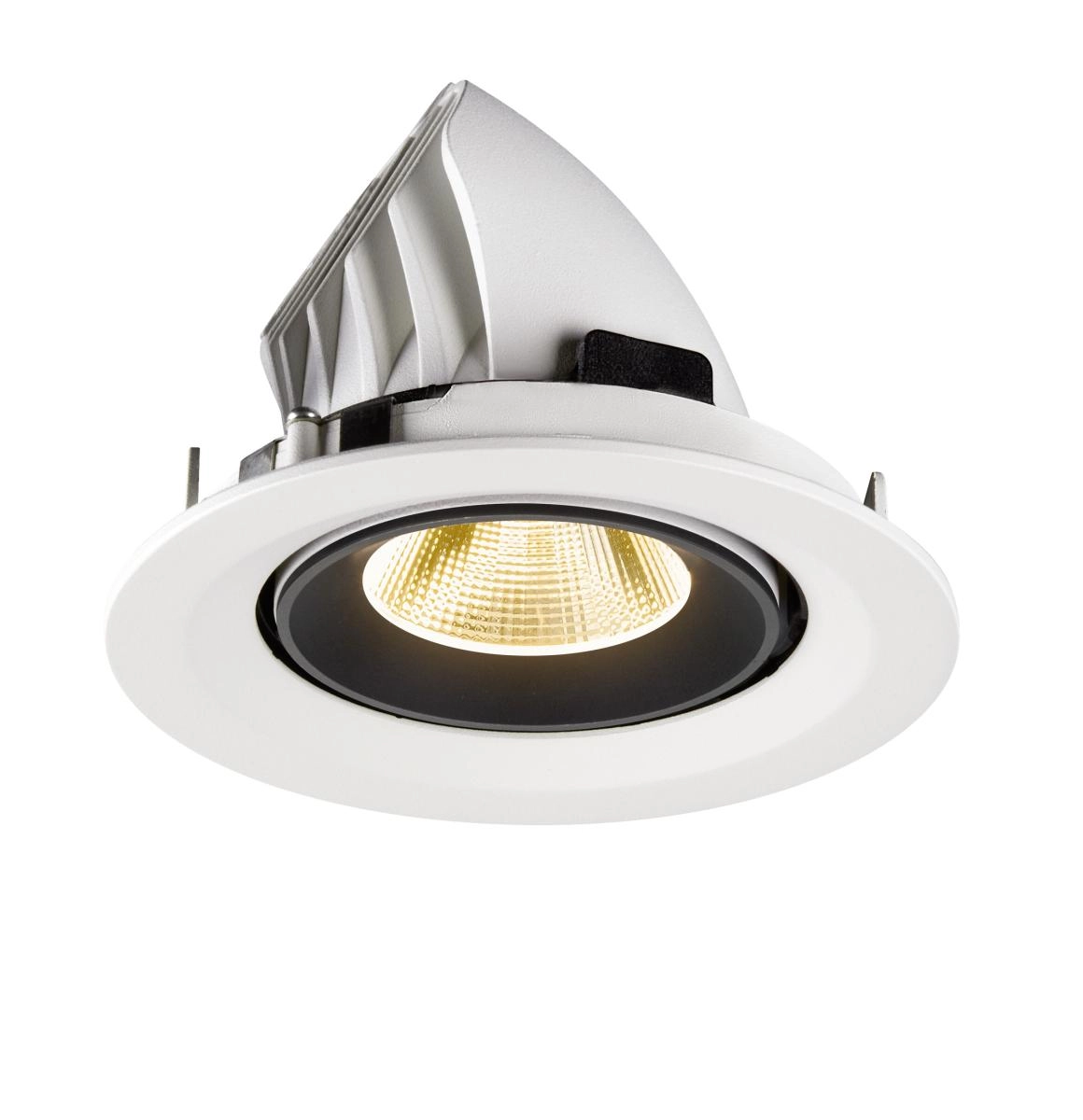 Recessed spotlight Numinos Gimble M white/black 3000K - 20deg SLV 4024163311861