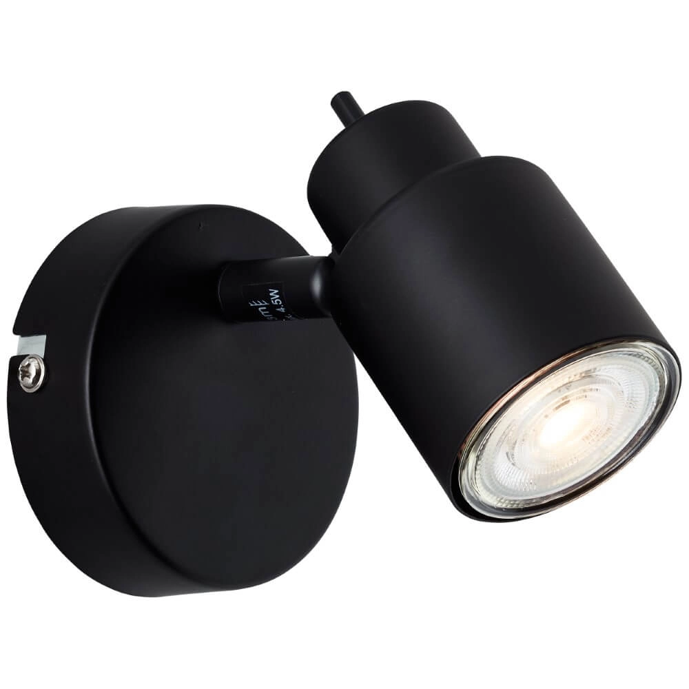 Black wall spotlight Andres