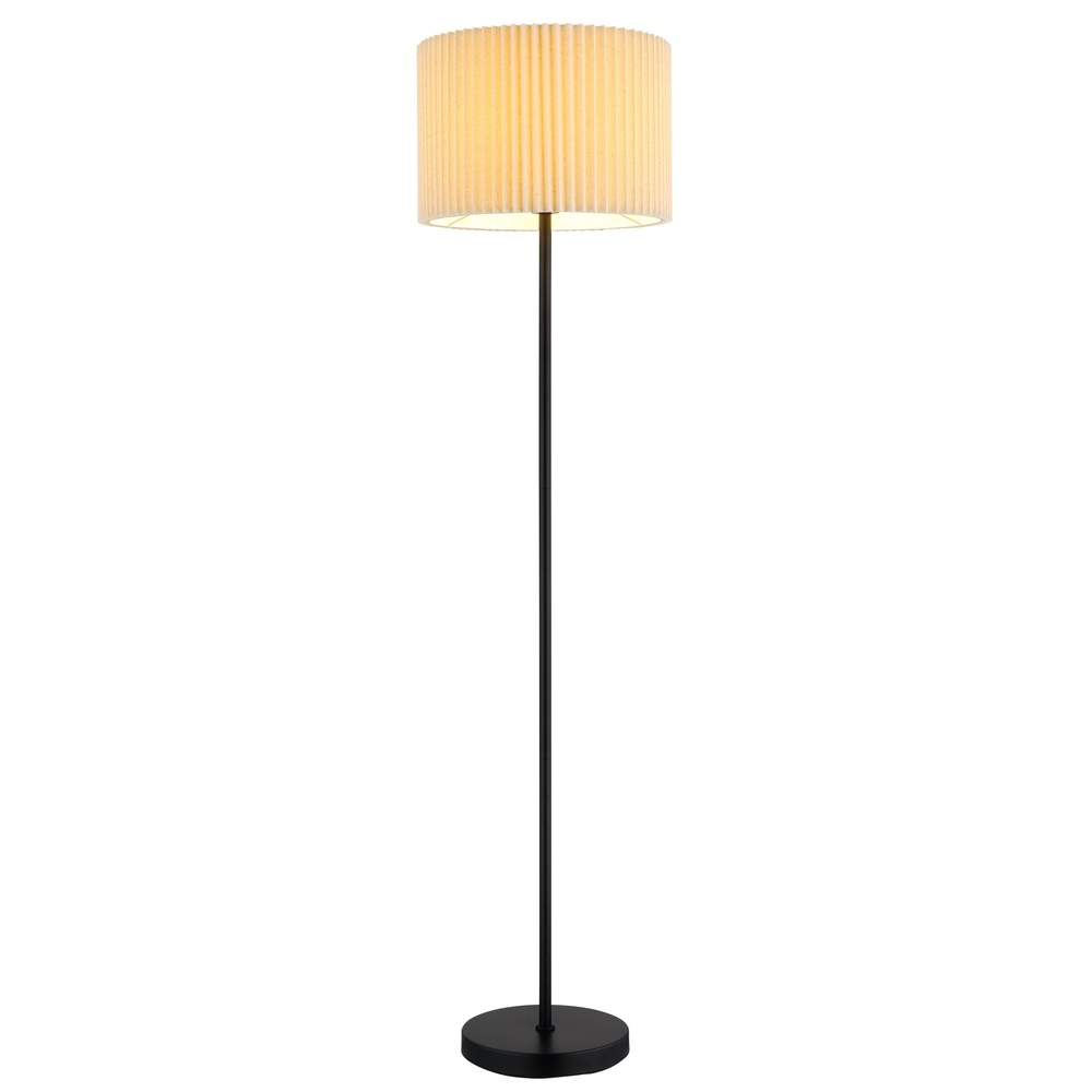Floor lamp Page Ø 38cm white with black