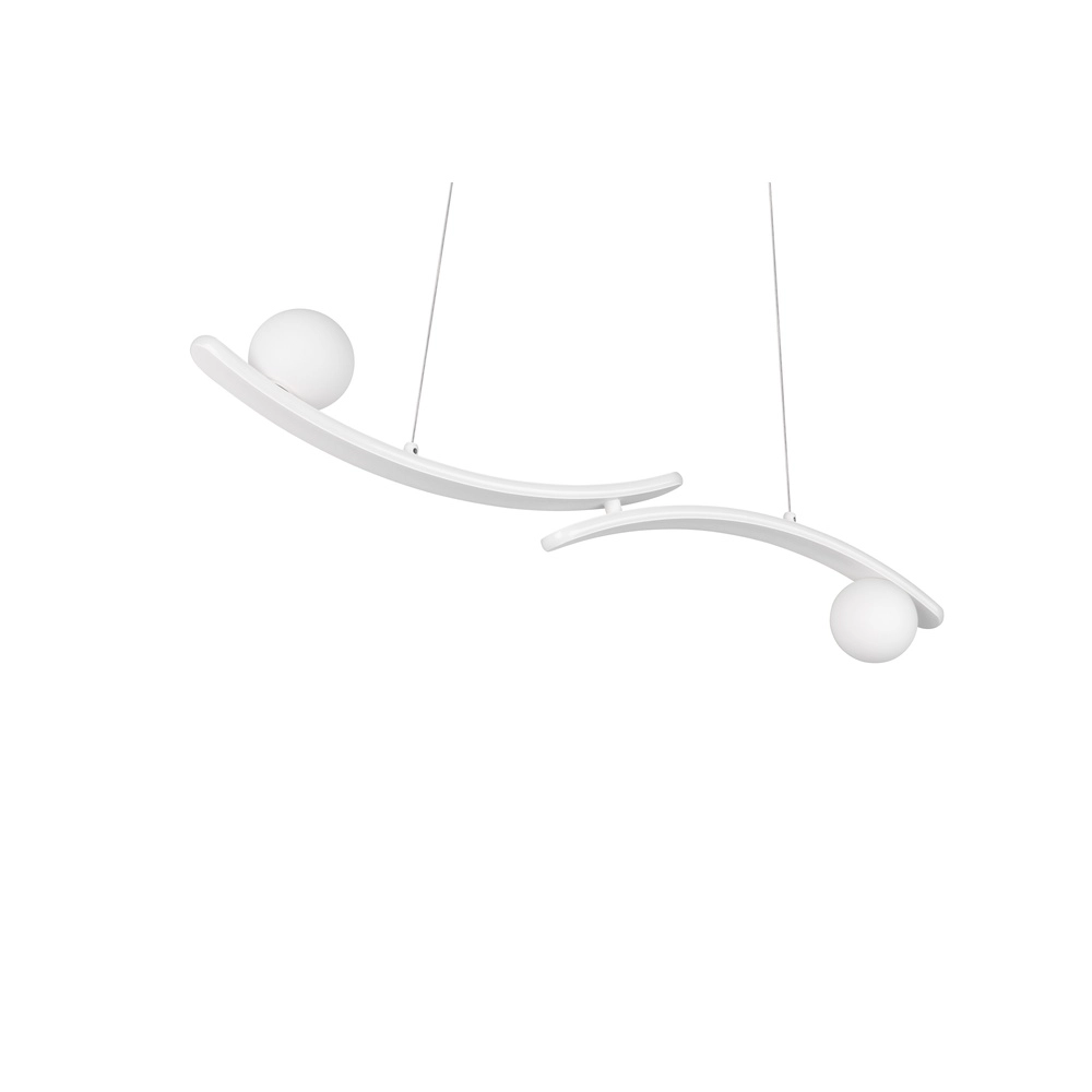 Design pendant lamp Napoli white Trio 4017807683509
