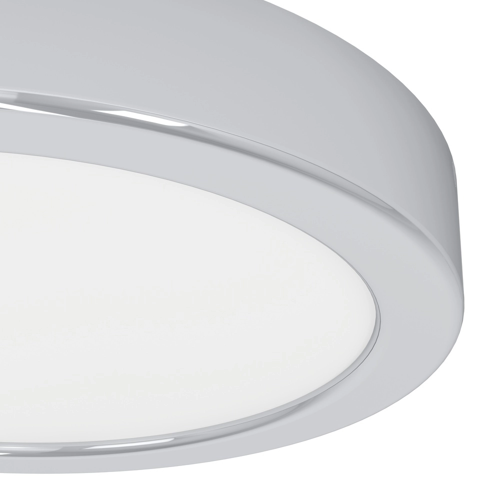 Chrome ceiling light Fueva 6 LED - Ø 16,6cm Eglo 9008606331055