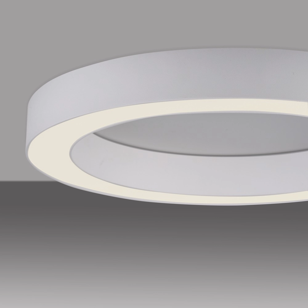 Sleek led ceiling lamp Pure Lines Round Ø 35cm - white Paul Neuhaus 4012248395226